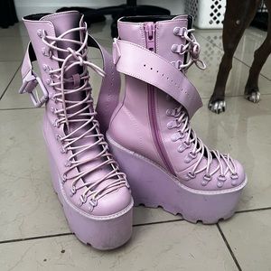 Lavender sugar thrillz boots